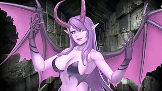 Big breast, elven, anime