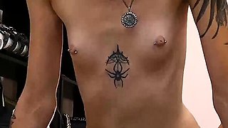 Desolation Rose Takes a Monster Butt Plug in Her Tiny Asshole