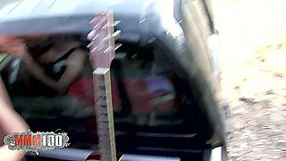 Natural Big Tits Babe Ava Marteens Gets Ass Fucked In The Pick Up Truck