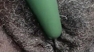 Creaming Fucking My Pussy with Dildo Stimulating My Clit with Vibrator