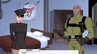 Hentai, comic, huntress