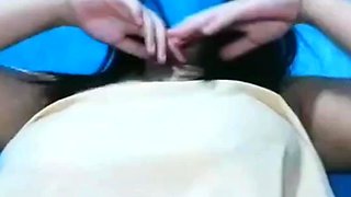 Natural Big Breast Hijab Masturbation
