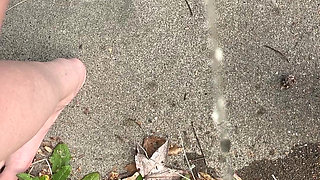 Peeing Through Catheter Outside