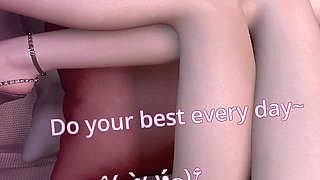 Ep3: Luna Masturbating in the Washroom with Her Dildo - Female Anchor Next Door