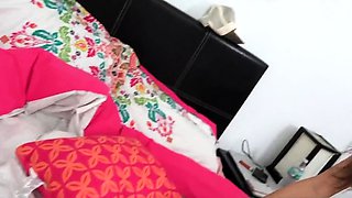 Super cute horny teen brunette fucked hardcore pov