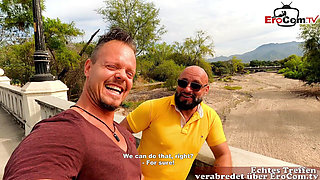 German Sex Tourist Meets Mexican Latina on Vacation