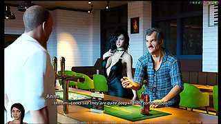 Anna - Exciting Affection by Deepsleep Games - New Work Outfit, Blowjob on the Workshop 17