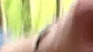 Outdoor sex with an amateur Italian couple, redhead wife, and her dude
