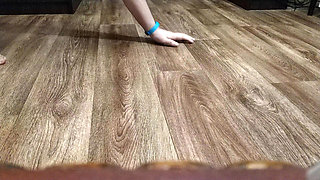 Solo Male Home Workout Turns Into Masturbation Session