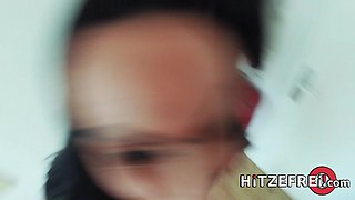 The MILF Hunter hunts down a raunchy Gothic MILF and bangs her in his fuck flat - Hitzefrei