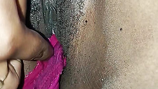 Putting my dirty panty inside my tight pussy