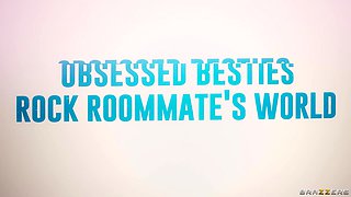Obsessed Besties Rock Roommate's World With James Angel, Gaby Ortega, Sisi Rose - Brazzers