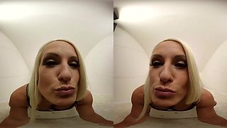 246 - Blanche Bradburry - Blonde Big Tits Shaved Toying