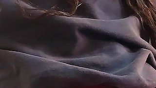 I Love to Make My Neighbor Horny by Rubbing My Ass Against His Cock