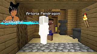 The Jenny Mod Minecraft Fapcraft - It's Fate that I fuck Artoria Pendragon in the ass and mouth