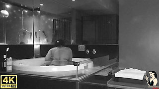 Boss Fucking Employee in the Pool and Filming Everything