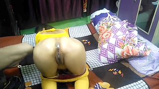 Hardcore, light-haired, asian blowjob