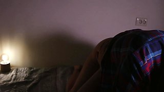 A slutty baddie rides a solid dick with her juicy vagina