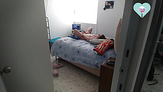 I Caught My Stepsister Masturbating so I Fucked Her Until She Squirts