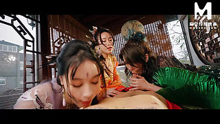 ModelMedia Asia - Nezha 2 - The Three Dragon Maidens want to drain Nezha's semen