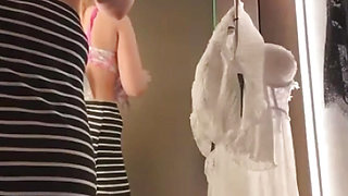 Extreme masturbate in changing room