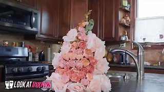 Blonde Bride Candice Dare Takes Big Dick in Hot Missionary Fuck - Look Ather Now