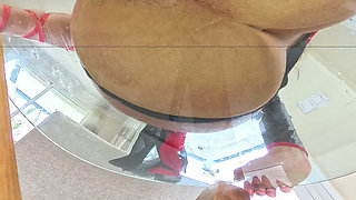 Anal and Pussy Dildo; Squirting on Your Face