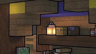 Minecraft Horny Craft - Part 26 Happy New Year and Trader Anal Creampie! by Loveskysanhentai
