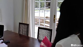 Watch Claire Knight, Lacey Starr, Amyka Lee, and Lexie Cummings in steamy lesbian massage with old young babe