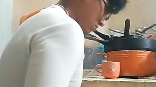 Employee Fucked in Kitchen and Bedroom