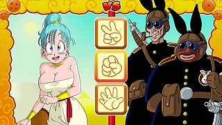 Hentai adventure with big balls, featuring Bulma getting into some wild action
