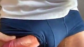 Big Cock Amateur's Solo Fun: Oh Yes!