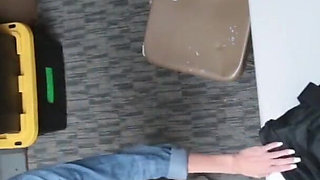 Petite teen pounded for not paying the items