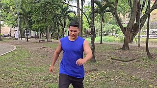 Latina MILF Gets a Deep Massage That Turns Into Intense Outdoor Passion
