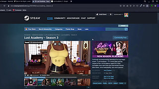 Lust Academy Season 3 Gallery part 10 Porn Game Play 18+ Story-driven 3D Visual Novel Game