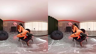 Giant Anal Dildo Fuck Machine - VRAnimeTed