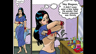 Savita Bhabhi Episode 1 - the Bra Salesman (full Erotic Comic Video)