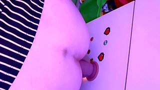 Dildo fucking my wife