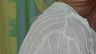 Skinny Mature Housewife Masturbates in Bed with Her Favorite Toy