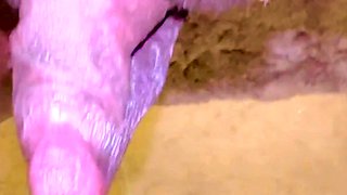 Busty black amateurs awesome pov handjob