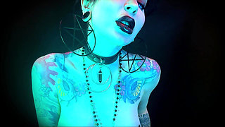 Hallows Eve Gothic Lips - Halloween, Black Lips, Goth, POV, Kisses, Makeup, Lip Gloss