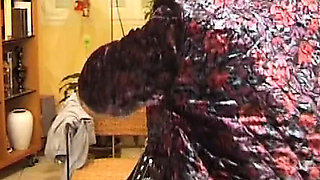 BBW French Amateur Threesome Sperm Sharing Action