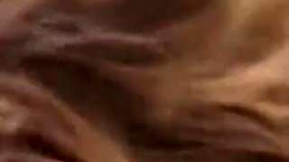 Close up action with blonde mature chick
