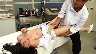 Japanese Av Model Nurse Is Fucked Oral And In Cooter By