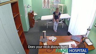 Perv doctor licks and fucks my pussy in the hospital - Violette Pure