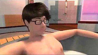 3d mom fucked in bathtub