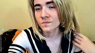 Solo webcam tranny masturbation