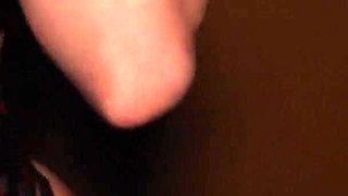 Night POV Blowjob From a Hot Brunette