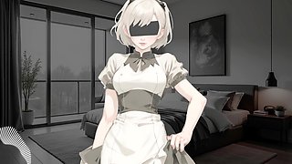 Femdom joi with anal and hentai action featuring Daiko Fextar