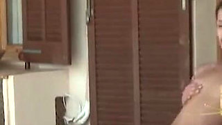 Beautiful girl fucks outdoor and curvy ebony rides on cock after workout sex clip